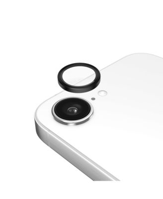 Aluminum Ring Camera Lens Glass Protector for Apple iPhone 16e / iPhone 15 / iPhone 14 / iPhone 13