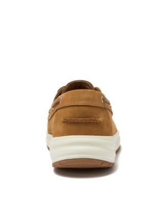 Men's Comfort Leather Slip On Boat Shoes