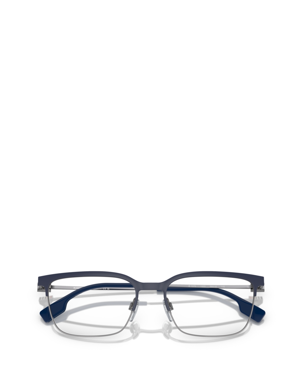 Burberry Men's Douglas Square Eyeglasses, Be1375 In Black