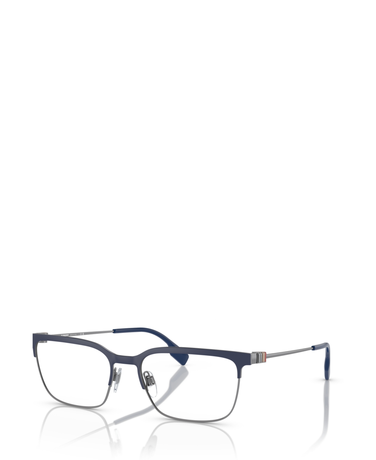 Burberry Men's Douglas Square Eyeglasses, Be1375 In Black