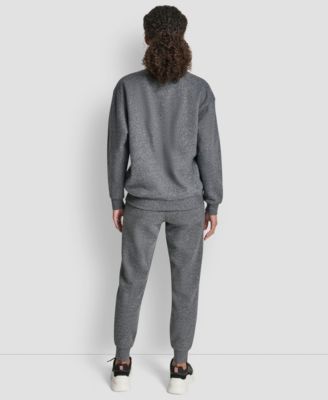 Women's Tonal Logo Patch Crewneck Sweatshirt