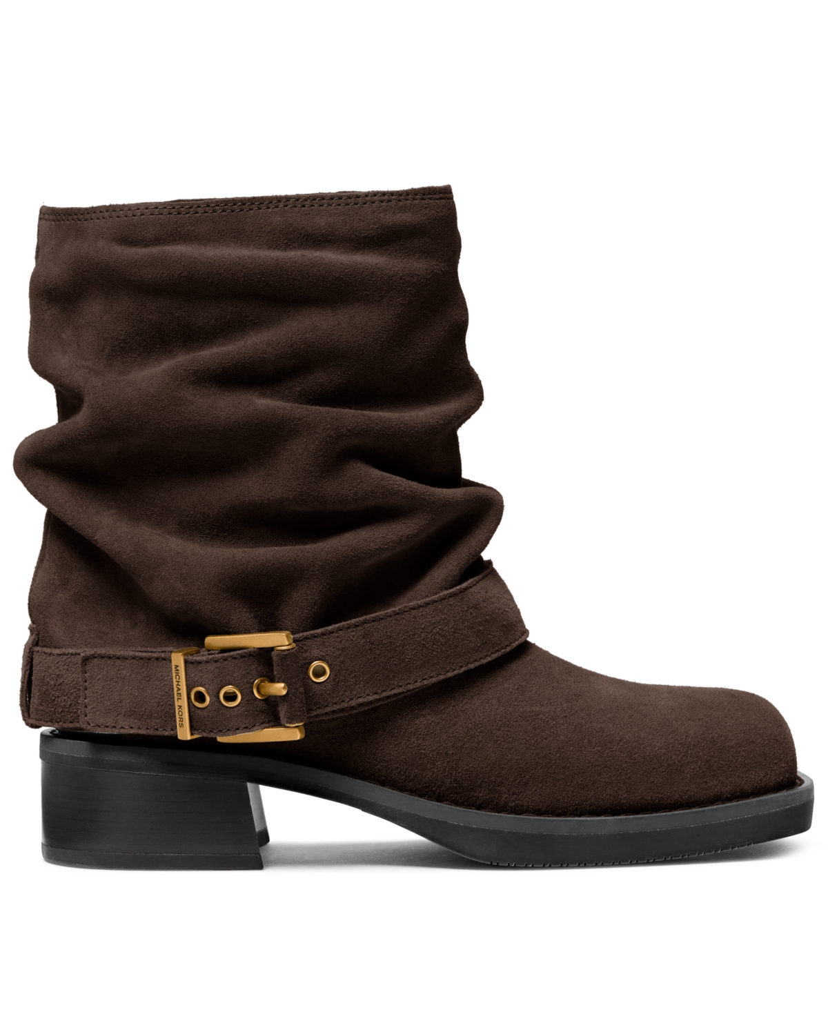Michael Kors Colby Suede Ankle Boot In Multi