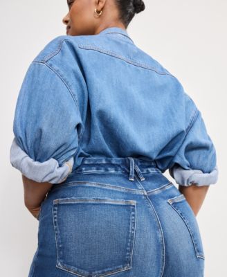 Women's Soft Tech Good Skate Wide Leg Jeans, Regular & Plus Size