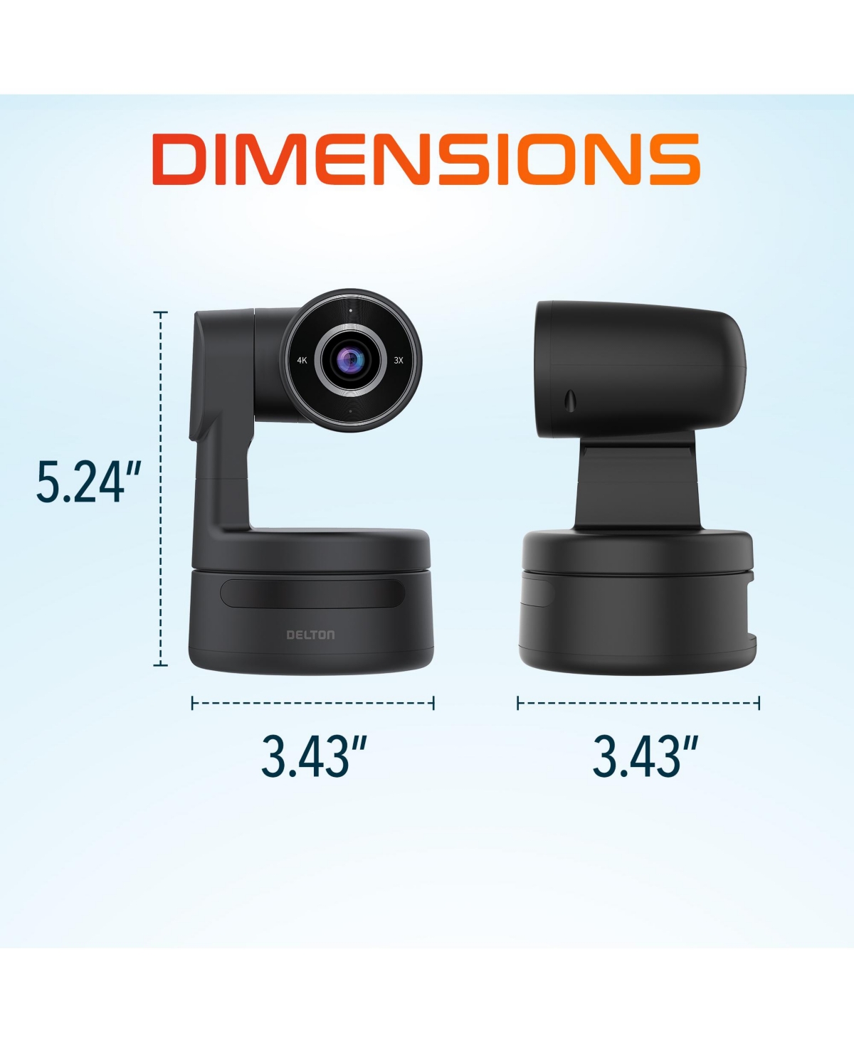 Delton C68 4K Ai Ptz Webcam