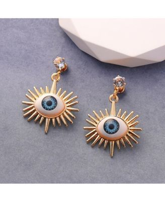 Women's The Evil Eye's Ray Drop Earrings