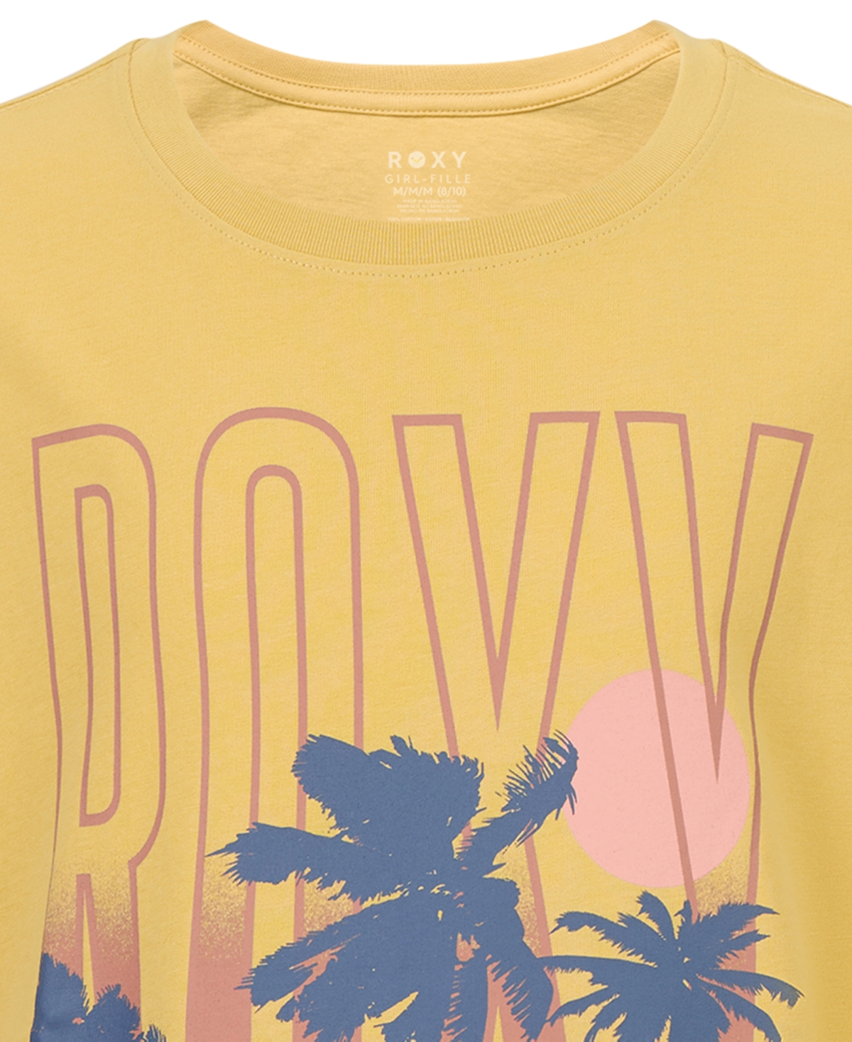 Roxy Girls 7-16 Sunsetter Oversize Short Sleeve T-Shirt
