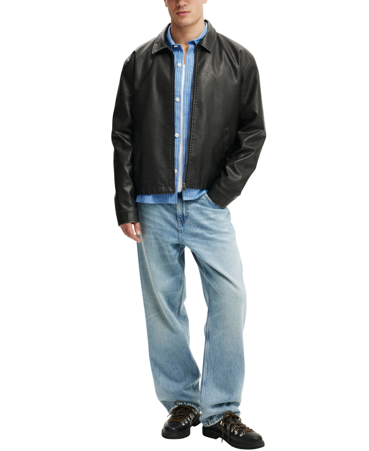 Cotton On Men's Baggy Jean In Blue