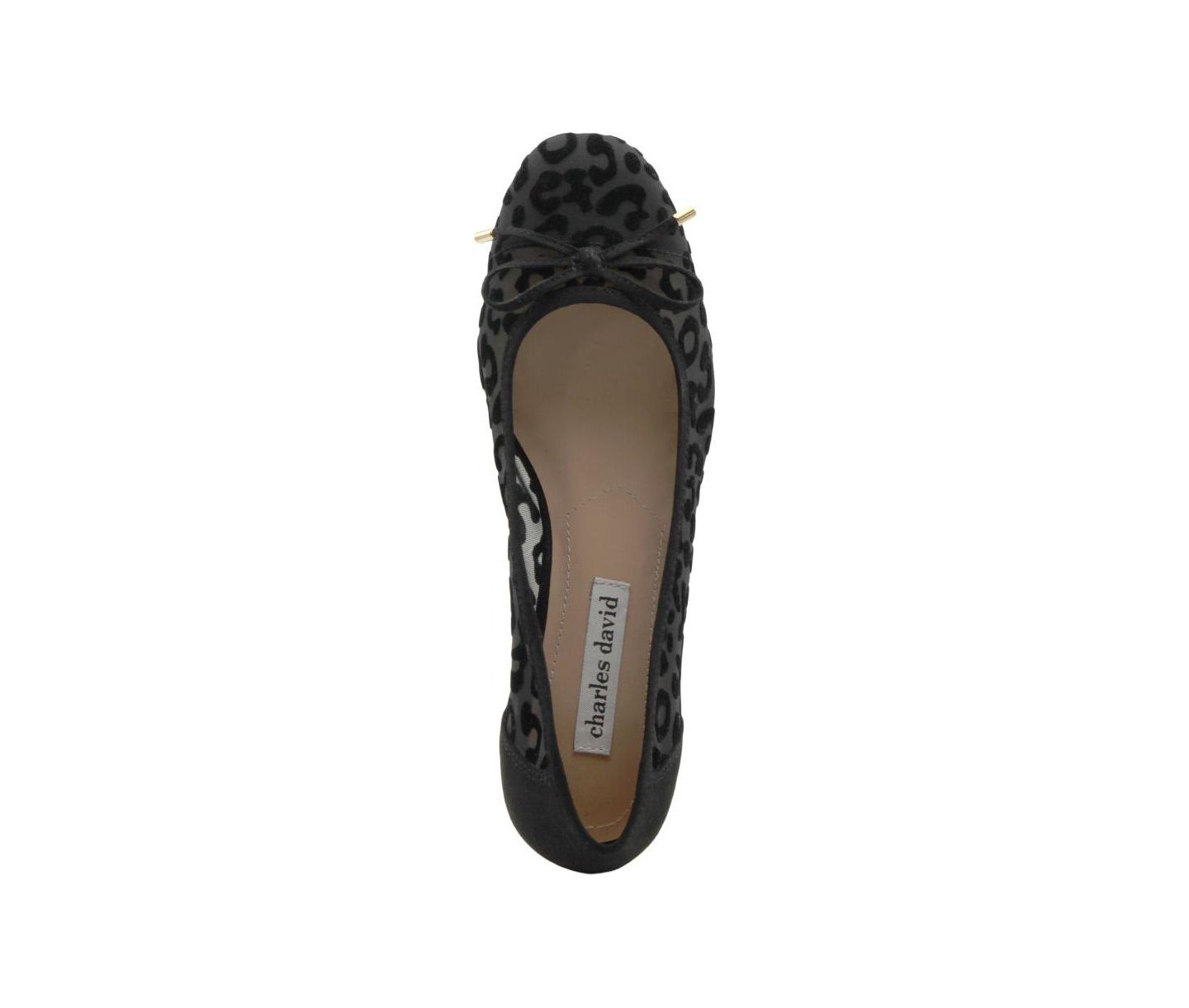 Обувь Charles David Womens Maize Flat Dress Shoe, цвет: Чёрный леопардовый — фото 3