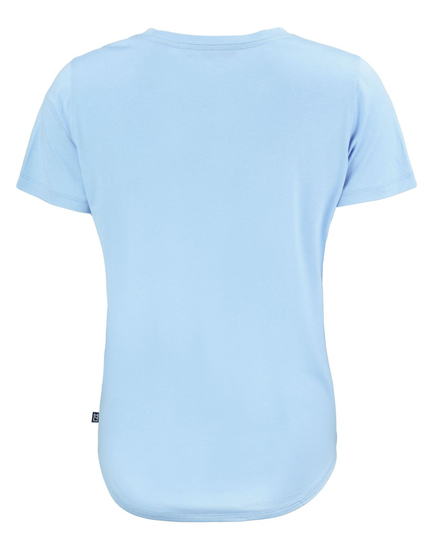 Женская футболка Cutter & Buck Coastline Epic Comfort Recycled Short Sleeve, цвет: Atlas — фото 2