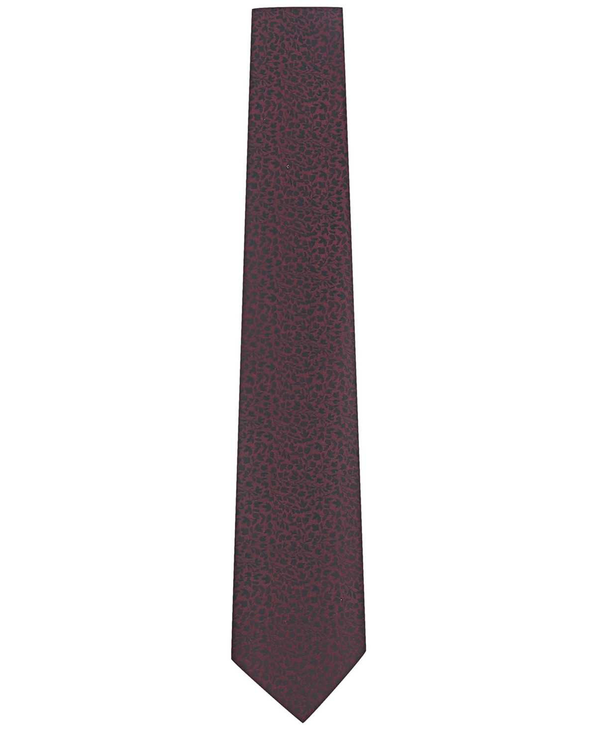 Tom Baine Men's Floral Classic Tie In Brown