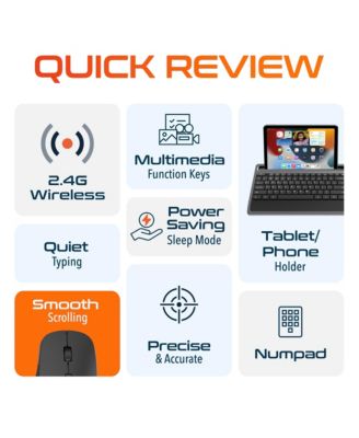 T42/M42 Wireless Keyboard & Mouse Combo (DKBMT42)