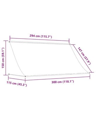 Retractable Awning Cream