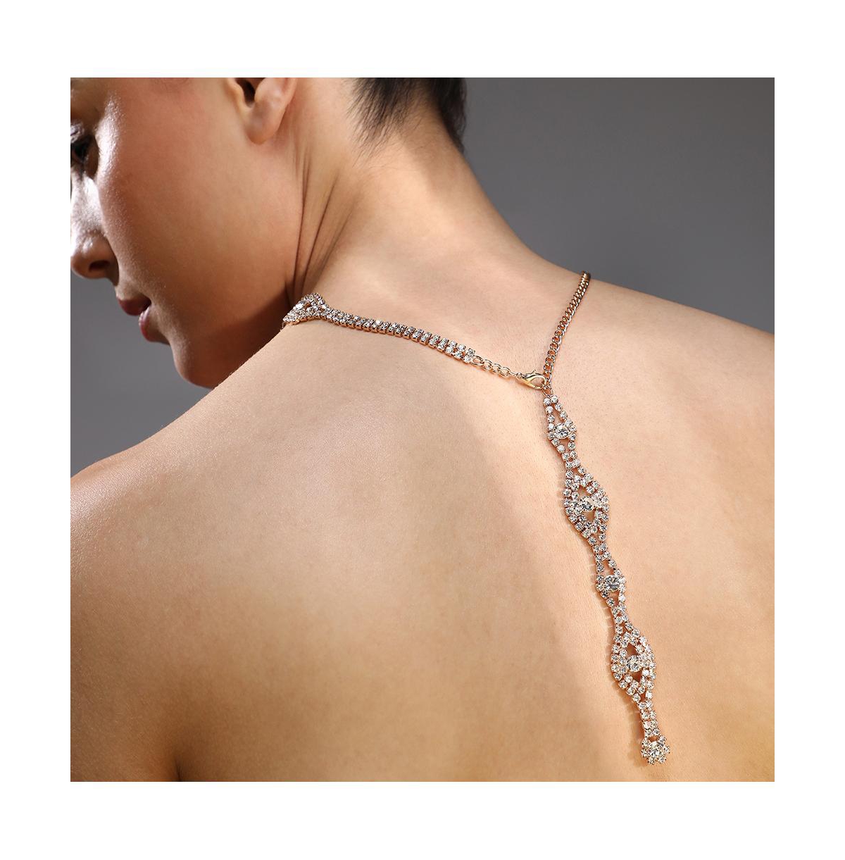 Sohi Women's Bling Eye Statement Necklace