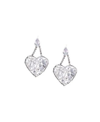Women's Heart Drop Earrings