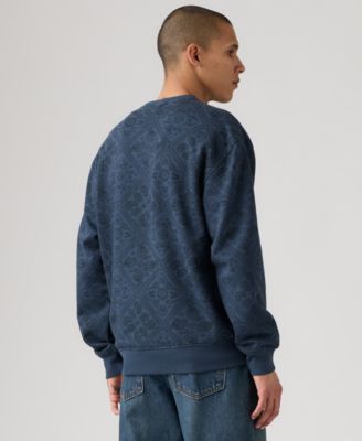 Men's Seasonal Crewneck Relaxed Fit Sweatshirt