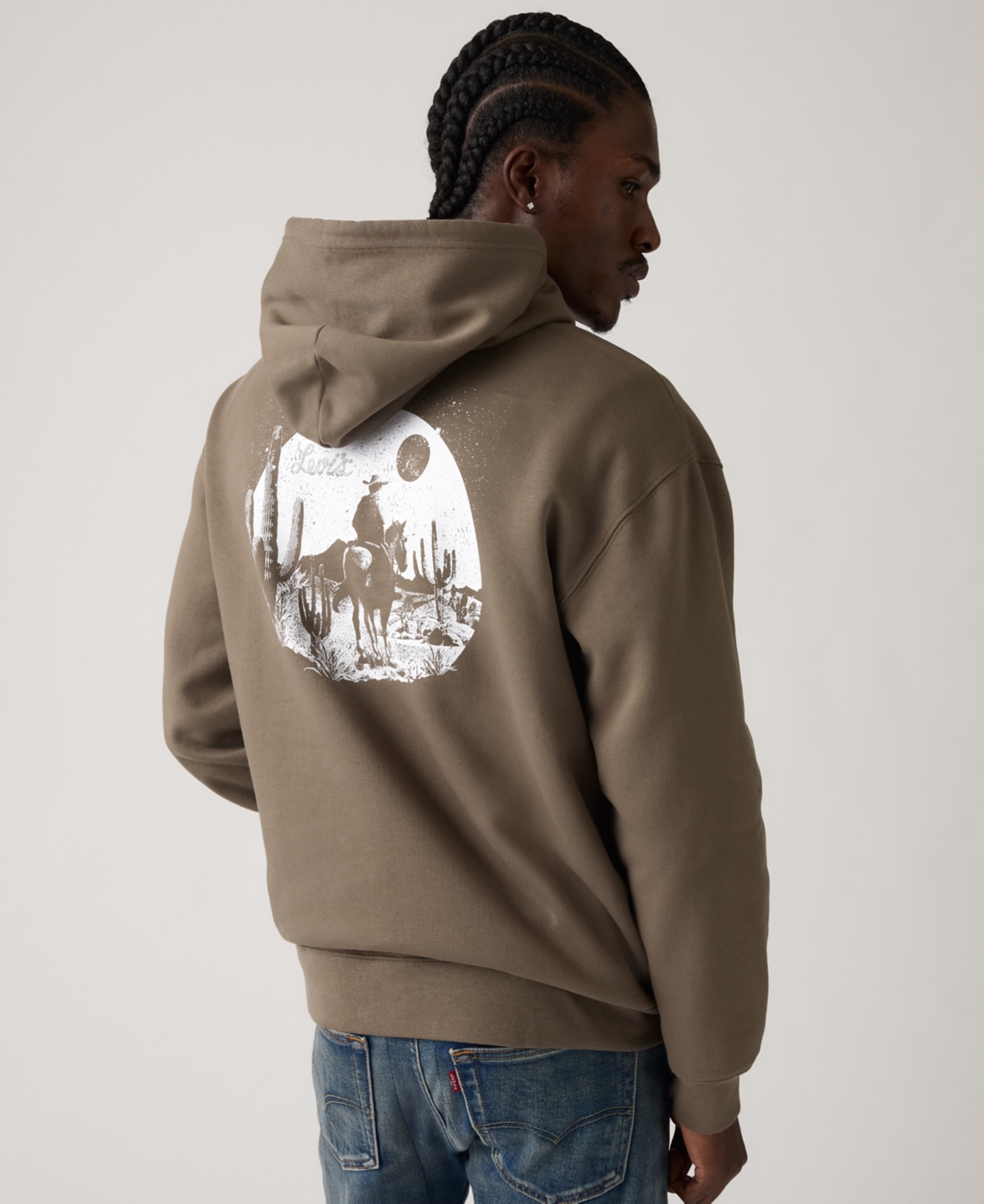 Levi's Men's Relaxed Graphic Long Sleeve Hoodie