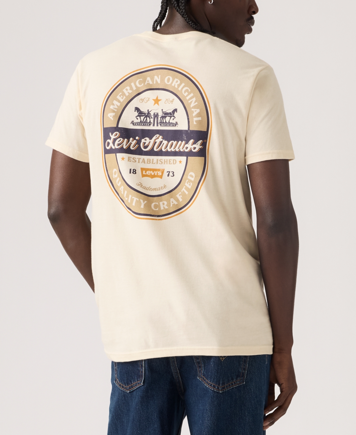 Levi's Men's Relaxed-fit Logo Graphic T-shirts In Multi