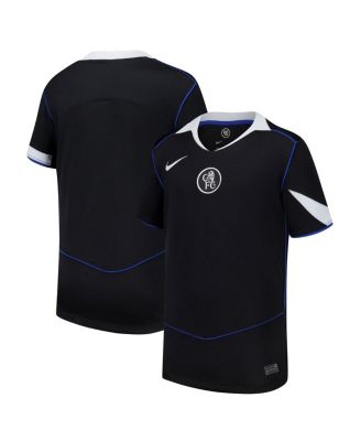 Nike - Big Boys and Girls Black Chelsea 2025/26 Third Replica Jersey