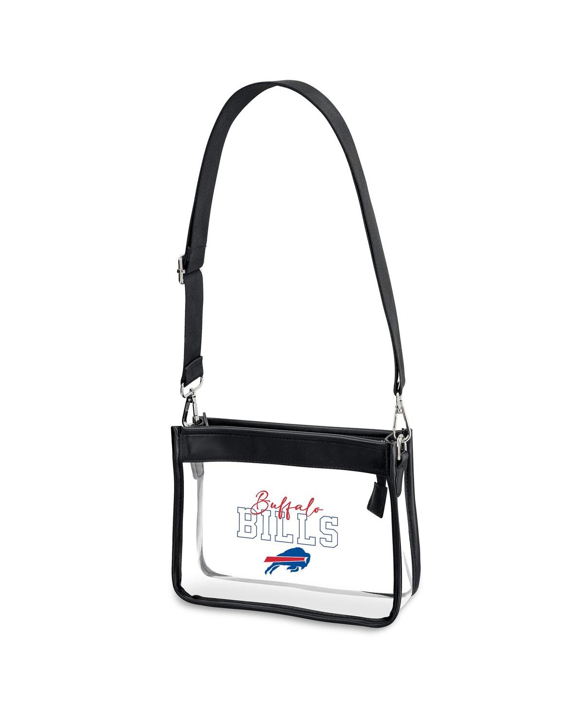 Wear By Erin Andrews Buffalo Bills Plastic Chain Mini Crossbody In Black