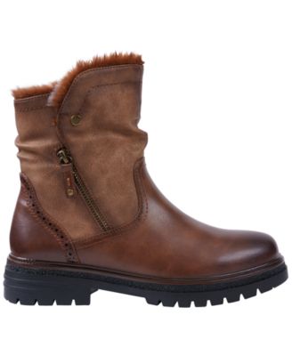 Women's Martin Lug Sole Booties