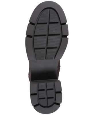 Women's Marley Lug Sole Lace Up Combat Booties