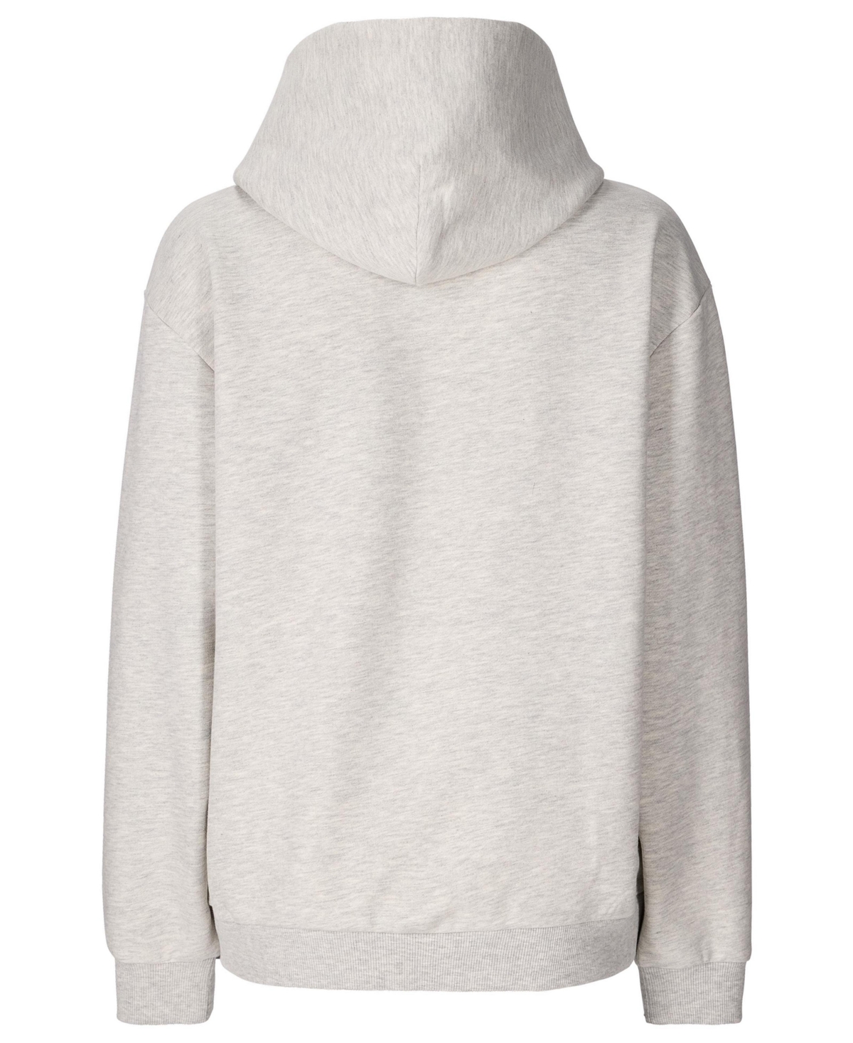 Marmot Women's Mmw Logo-print Ribbed-trim Hoodie In Gray