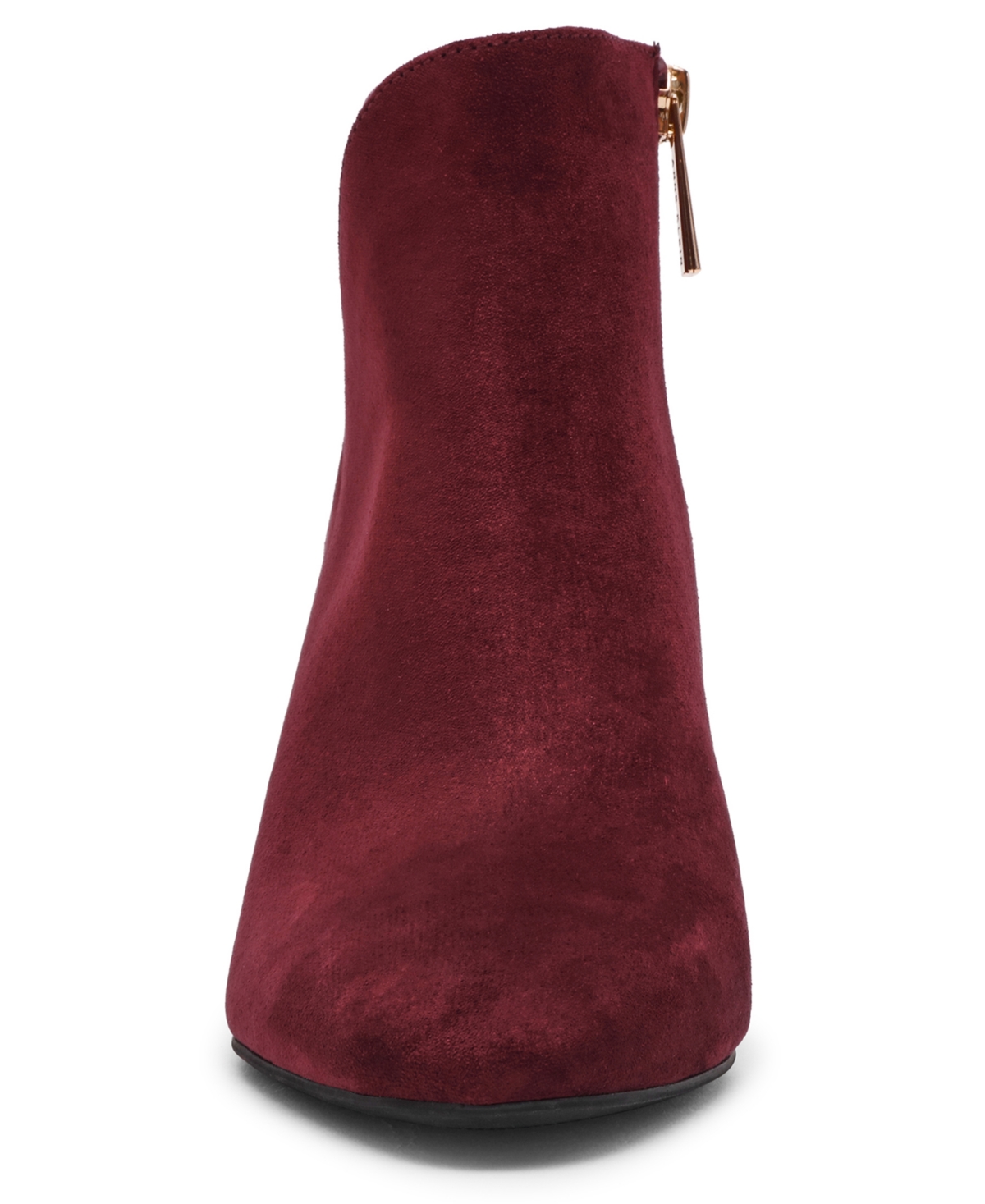 Anne Klein Women's Annabelle Ankle Booties In Burgundy