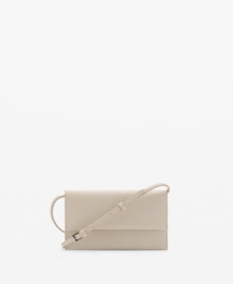 MANGO - Women's Flap Crossbody Bag
