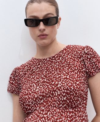 Women's Floral-Print Maternity Dress