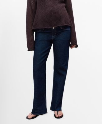 MANGO - Women's Maternity Straight Jeans
