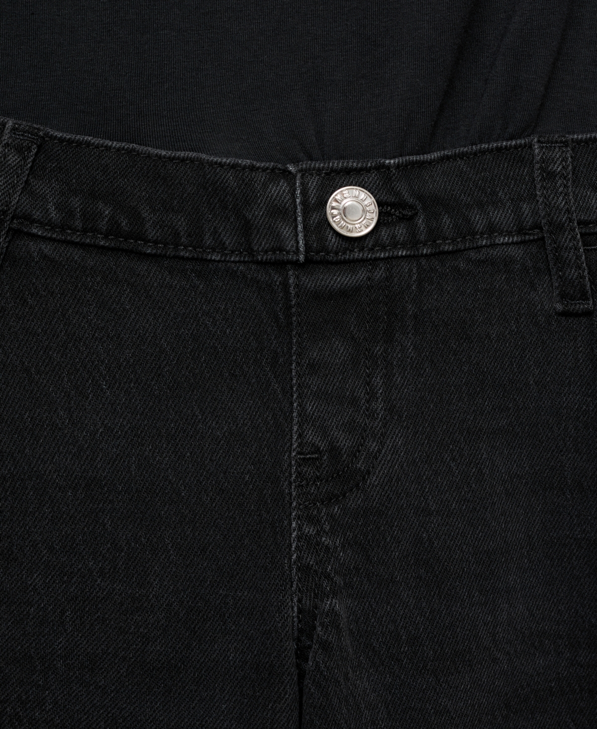 Mango Women's Wide-Leg Maternity Jeans