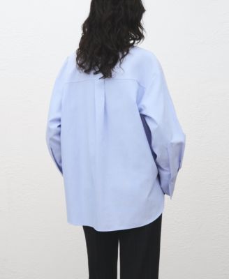 Women's Pocket Oversize Shirt