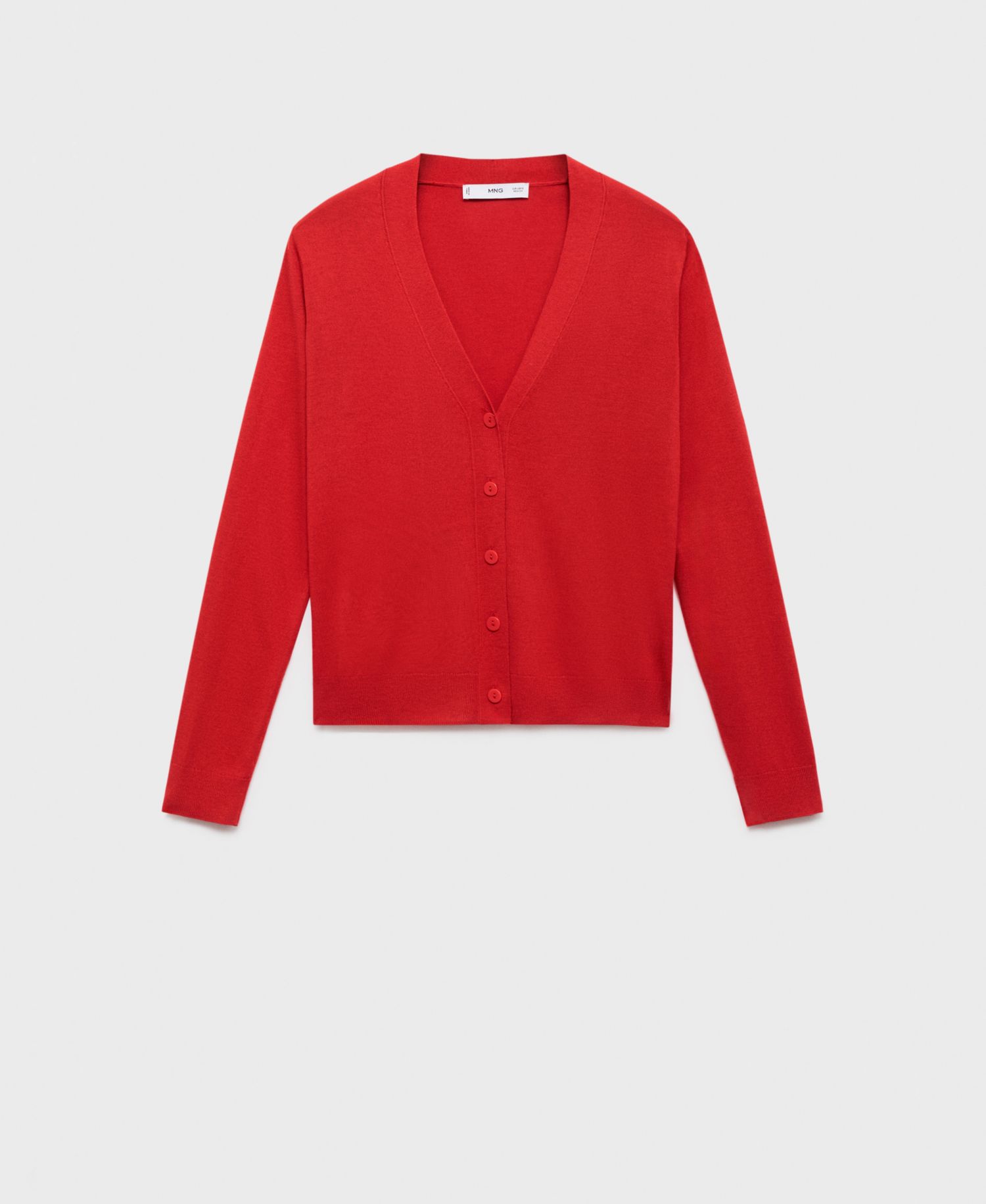 Women's V-Neck Knitted Cardigan