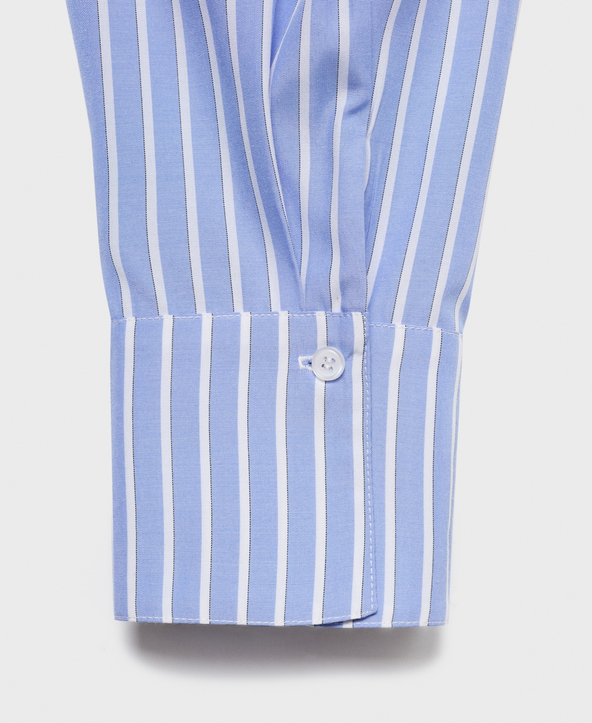 Mango Blouse À Rayures Style Foulard Bleu Ciel - Femme - Xl -  In Blue