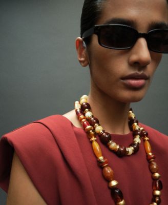 Women's Shoulder Pads Ruched Blouse