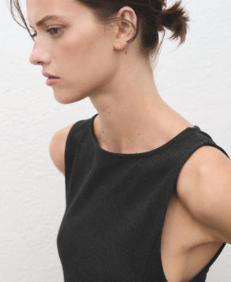 Women's Cut-Out Ruched Dress