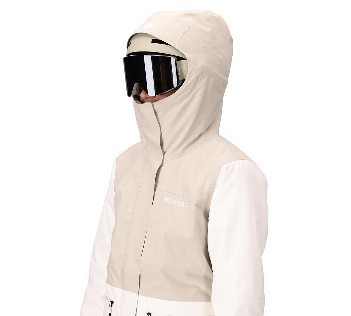 Marmot Women's Insulated Refuge Ski Jacket In Neutral