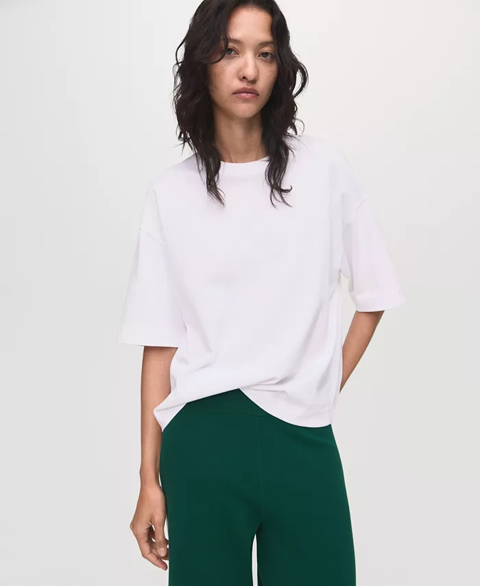 Women's Fine-Knit Straight-Fit Pants - thumbnail 9