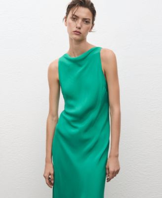 Women's Long Satin Dress