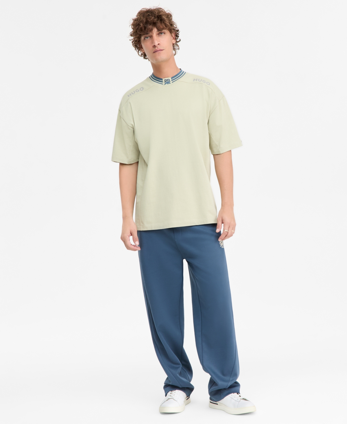 Racing Bulls x Hugo Men's Dydall Oversized Short-Sleeve Logo T-Shirt