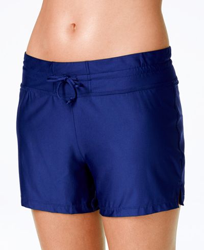 24th & Ocean Boyshort Swim Bottom - Swimwear - Women - Macy's