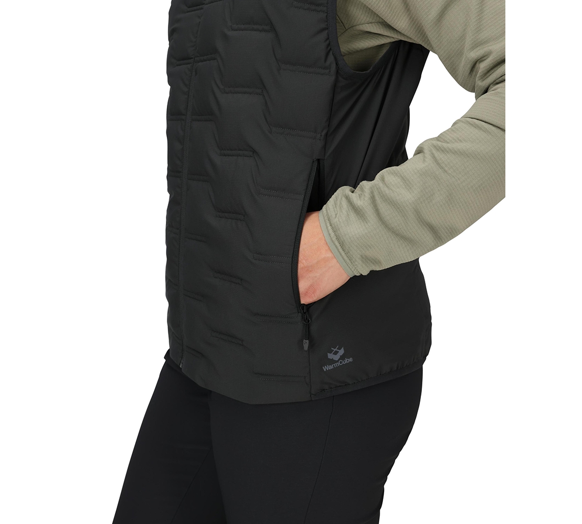 Marmot Women's Warmcube Active Sleeveless Vest In Black