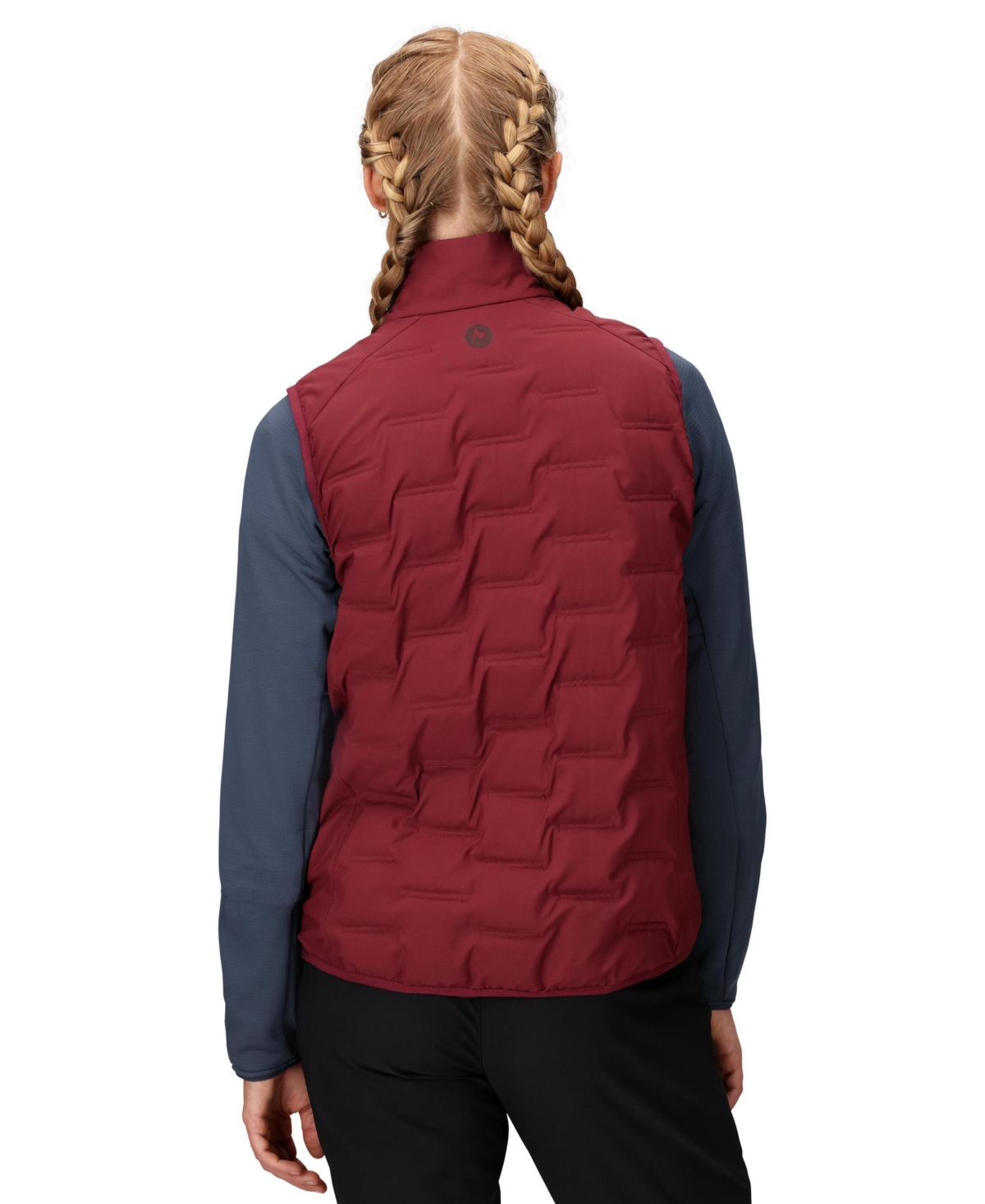 Marmot Women's Warmcube Active Sleeveless Vest In Burgundy