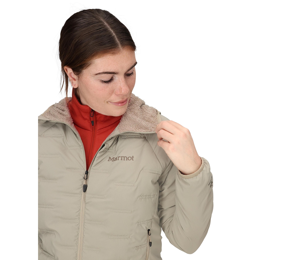 Marmot Women's Active Long Sleeve Hoodie In Green