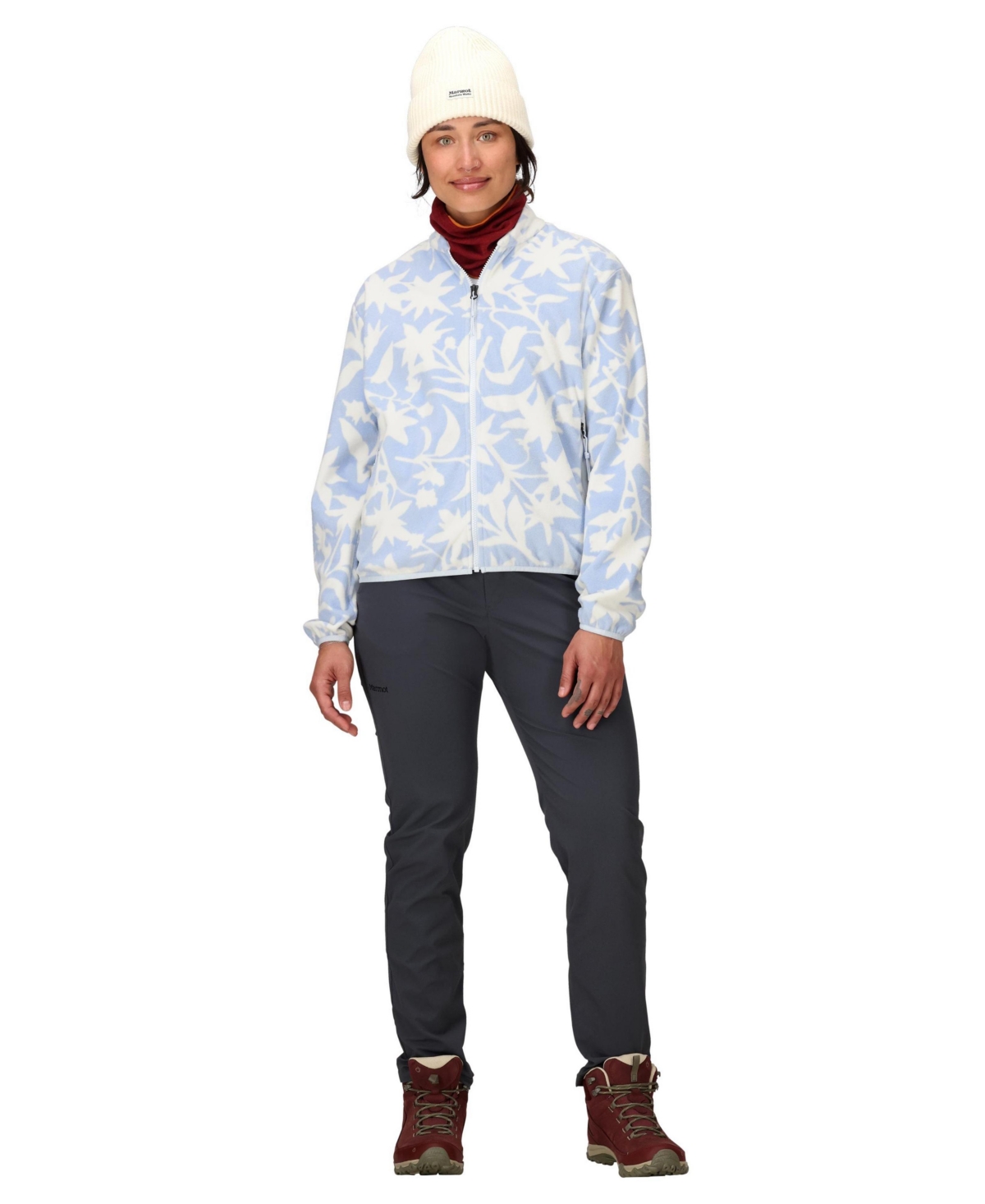 Marmot Women's Felton Fleece Jacket In Blue