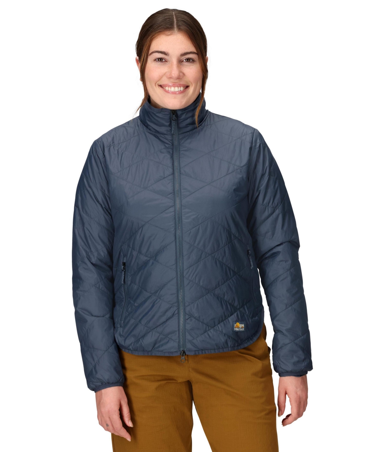 Marmot Women's Onward Insulated Long Sleeve Jacket In Blue