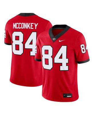 Nike - Men's Ladd McConkey Red Georgia Bulldogs Player Game Jersey
