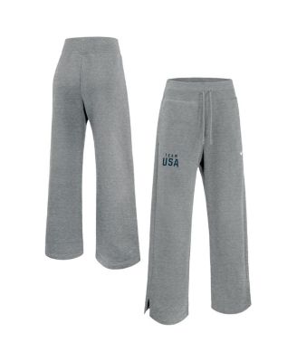 Nike - Women's Heather Gray Team USA Phoenix Fleece Sweatpants