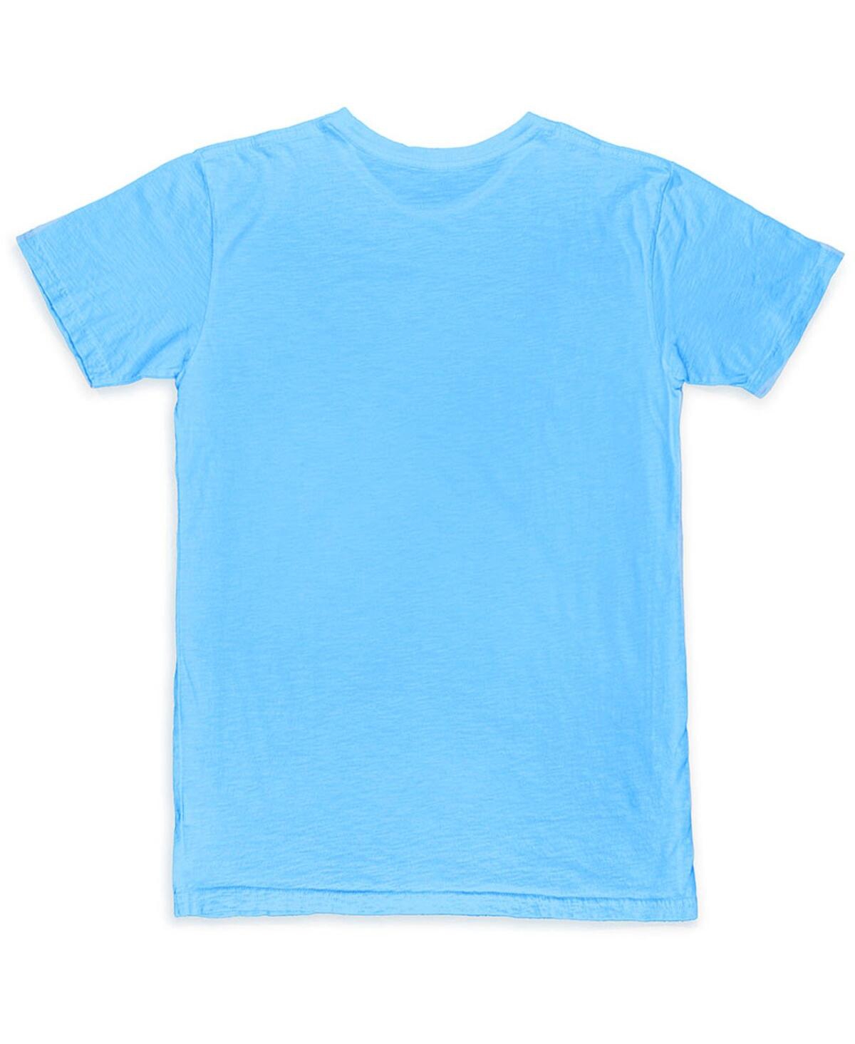 1863fc Men's Light Blue West Ham United Mono Crest Slub T-shirt In Blue
