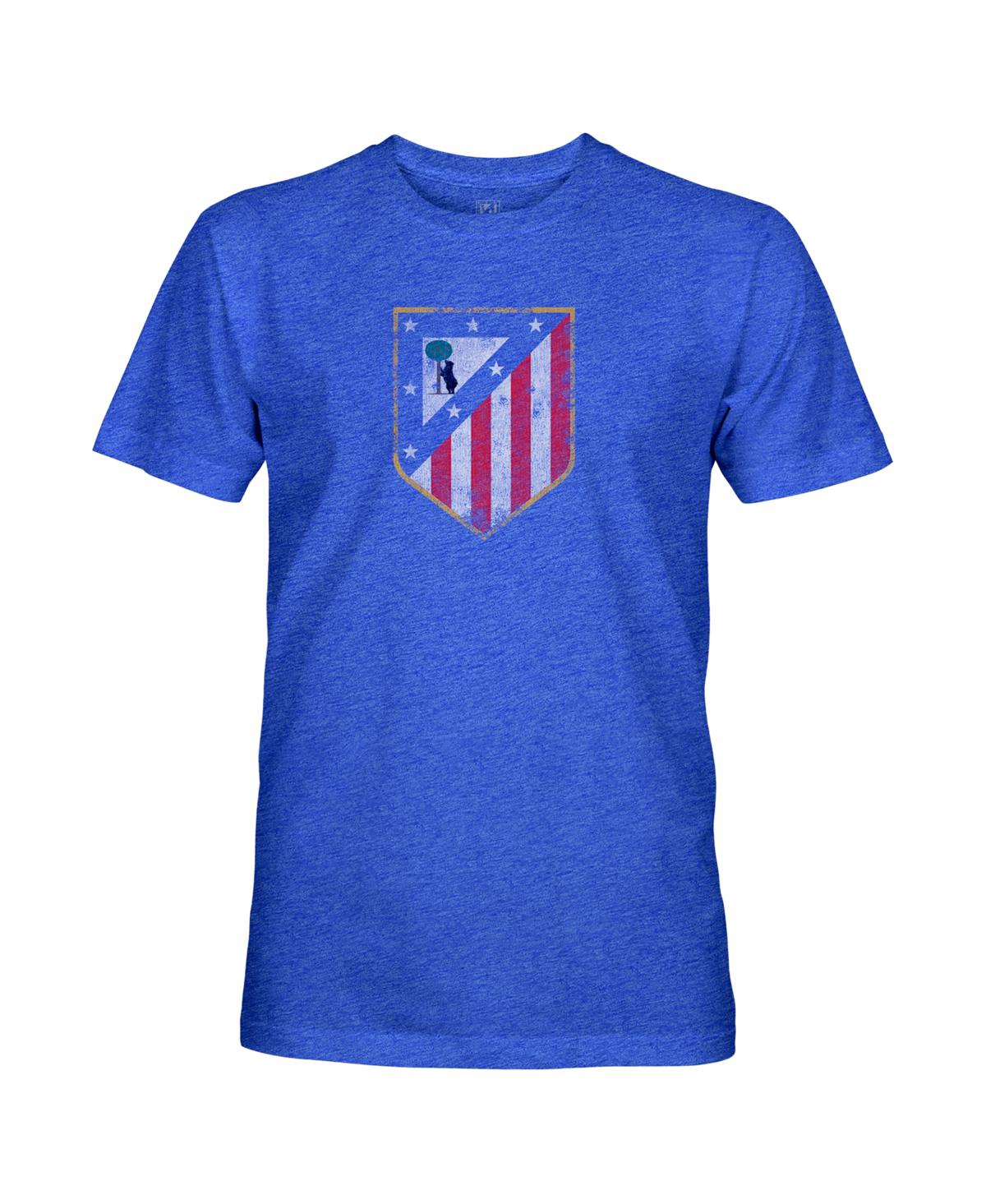 1863fc Men'sâ Blue Atletico De Madrid Vintage Tri-blend T-shirt In Blue